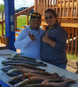 Family fishing Success